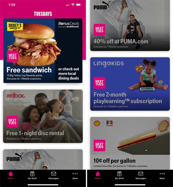 TMobile Tuesdays will give away more than 1 million in Amazon gift